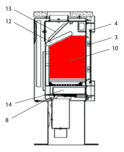 Wodtke K 120A Seitenstein links Vermiculitestein