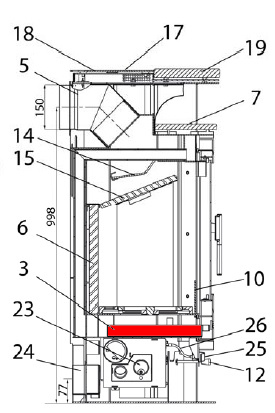 Haas+Sohn Nyland 248.17 Aschekasten