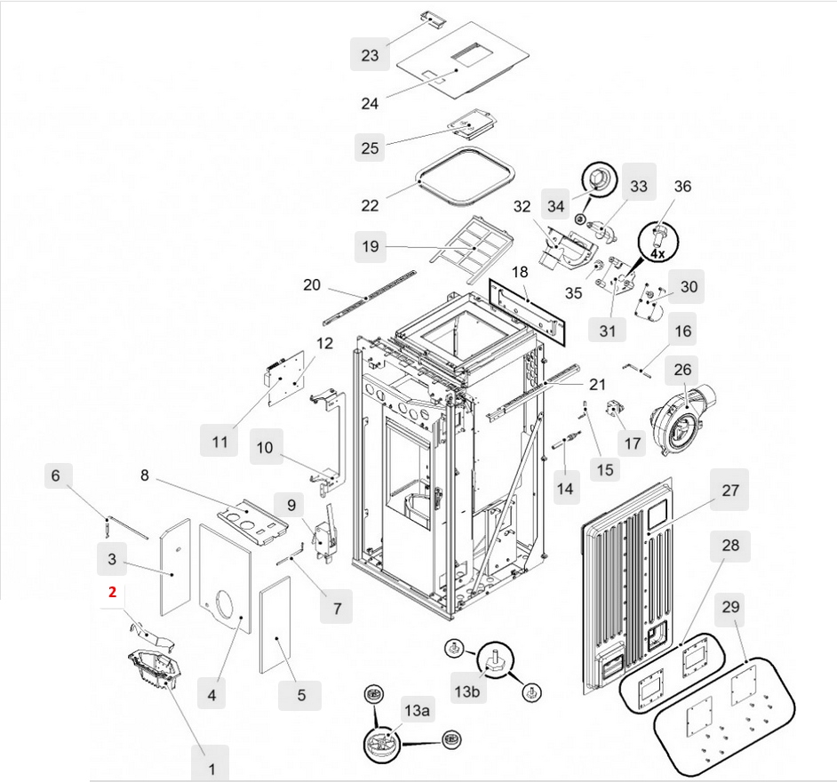 Haas+Sohn HSP 6 Premium 521.08 Brennerkeil Verbrennungskeil 