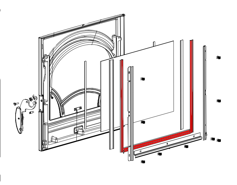 Supra Tolosa E Türdichtung Set Dichtschnur