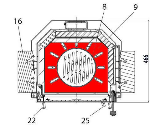 Haas+Sohn I 2060 Rostlager Rosthalter