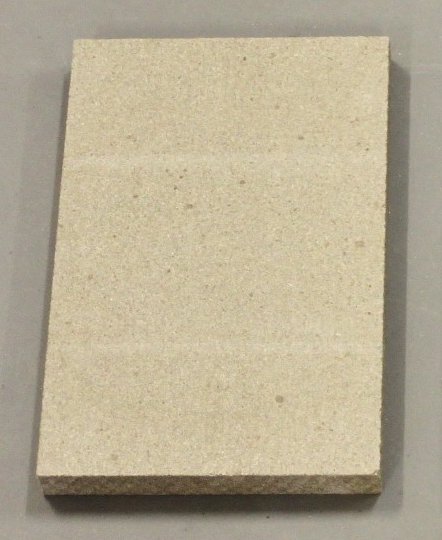 Oranier Bohemia Rückwandstein links A Vermiculite