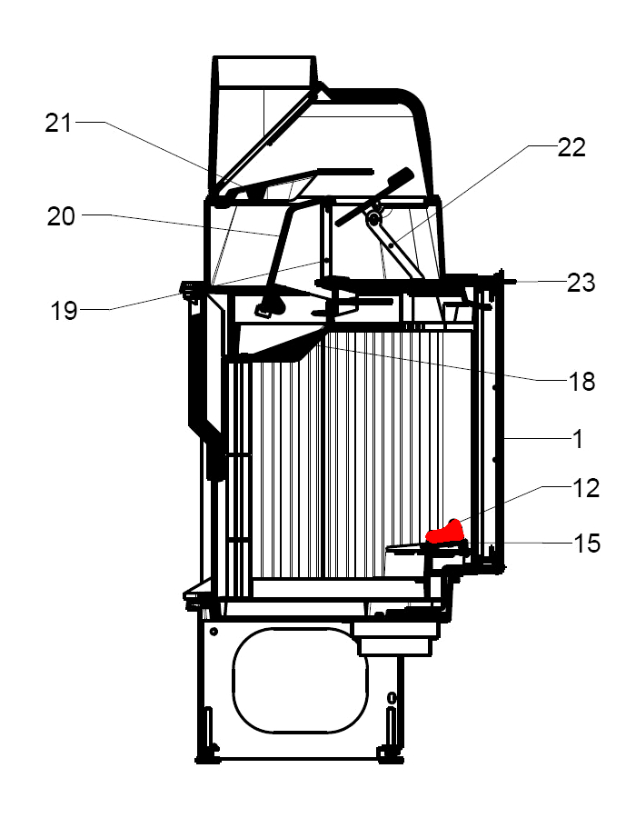 Leda Karat 682 D ferma legna