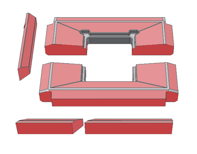 Schmid Ekko L 67(45)/51 pietra per fondo set