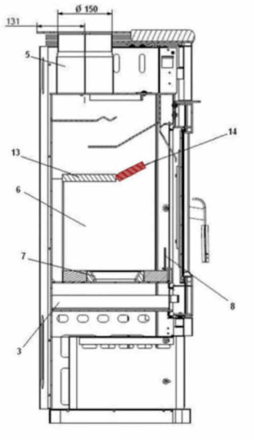 Haas+Sohn Merida 305.15 Zugumlenkung vorne Umlenkung