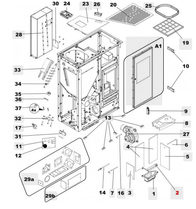 Haas+Sohn Lucca II 445.08 Brennerkeil