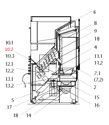 Wodtke CW 21 air+ cavo di accensione