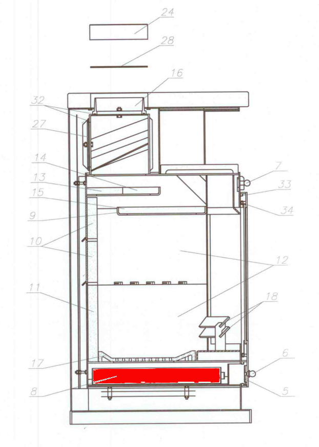 Fireplace Alabama cassetto raccogli cenere