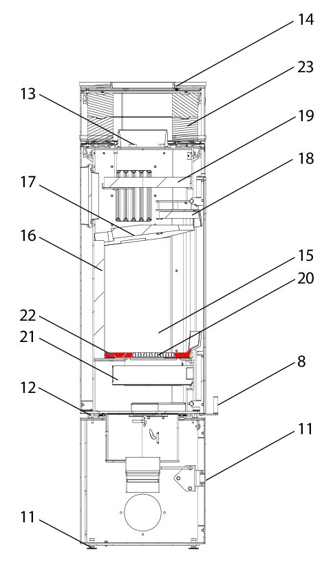 Wodtke KK 95-1 pietra per fondo