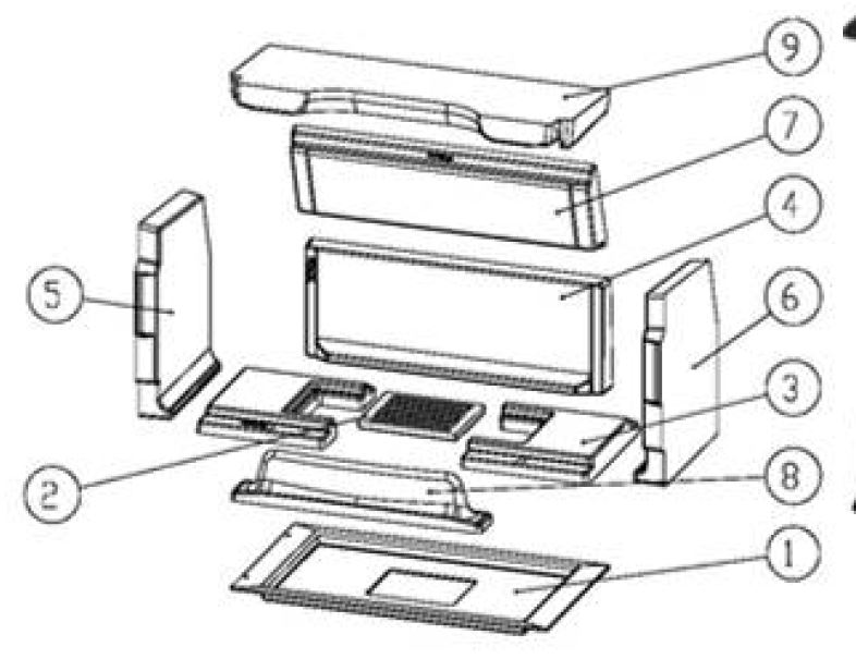 Austroflamm G2 Umbausatz