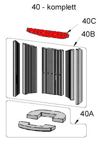 Oranier Arktis 5 Déflecteur B