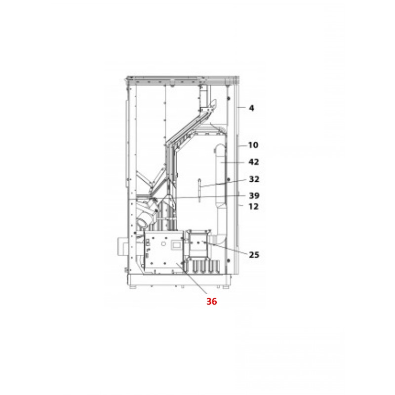 Haas+Sohn Pelletto RLU 418.08 Steuerung Platine 