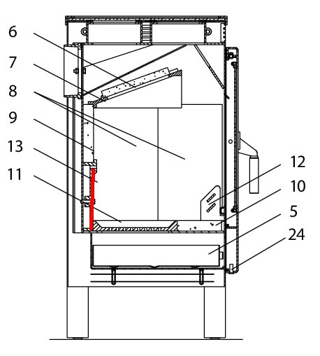 Wodtke H 01 pietra posteriore in basso