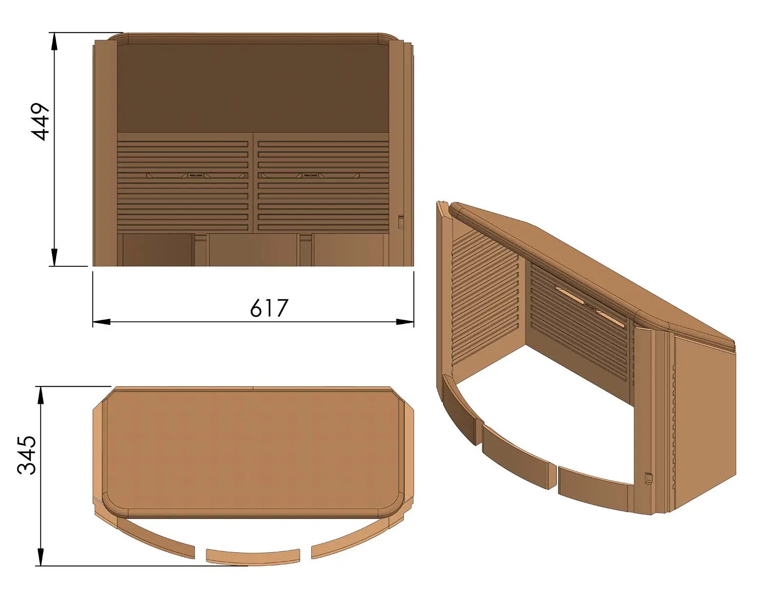 Termatech TT55R rivestimento focolare