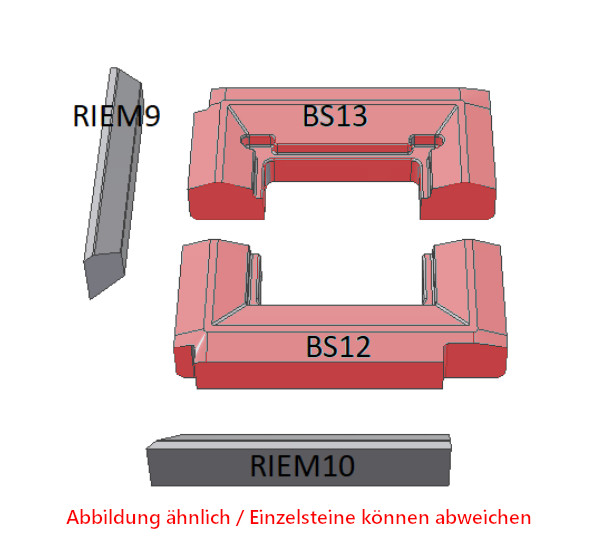 Schmid Ekko 45(45)/57 pietra per fondo set B