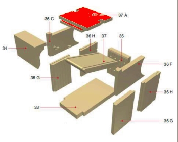 Olsberg Concept 12 Zugumlenkung oben Prallplatte