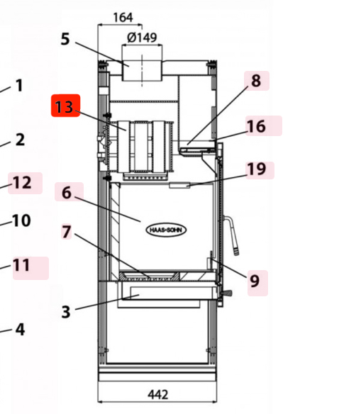 Haas-Sohn Belaqua 468.19 scambiatore di calore