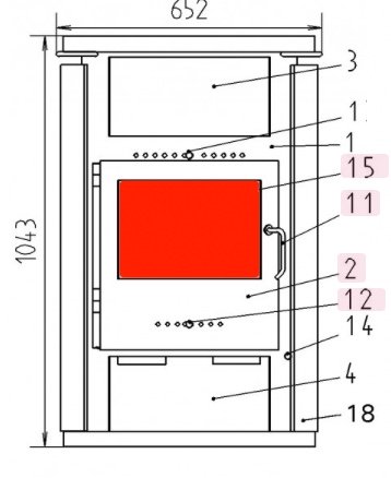 Haas+Sohn Riga 150.17 vitre verre