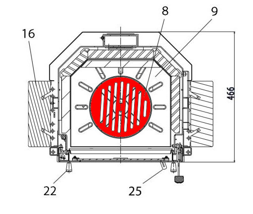 Haas+Sohn Harstad 216.15 grille tournante