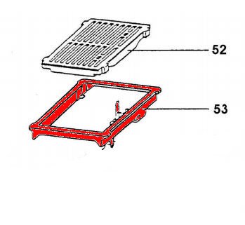 Wamsler K147 Rostlager A Rosthalterung