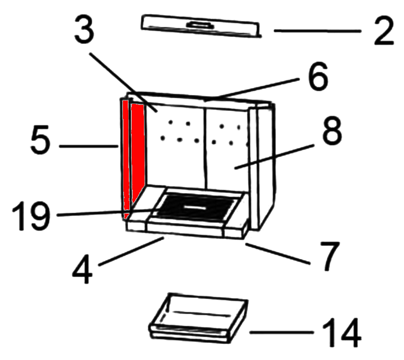 Justus Reno Soft Wärme Plus Seitenstein links A Vermiculitestein