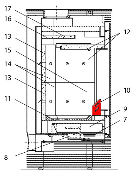 Wodtke KK 55 ferma legna