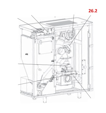 Wodtke ixpower e8 air+ cavo motore coclea