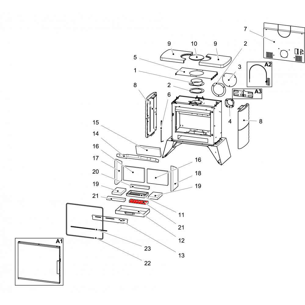 Haas+Sohn London easy 347.15 Bodenstein vorne rechts