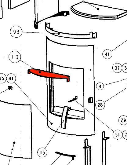 Wamsler Rona déflecteur d'air porte chauffante