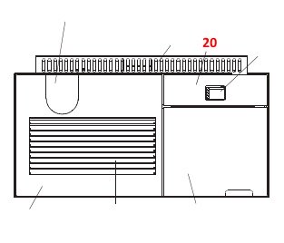 Wodtke ixbase air+ coperchio unità di comando