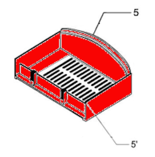 Supra Tertio 55 Rostlager Gusslager