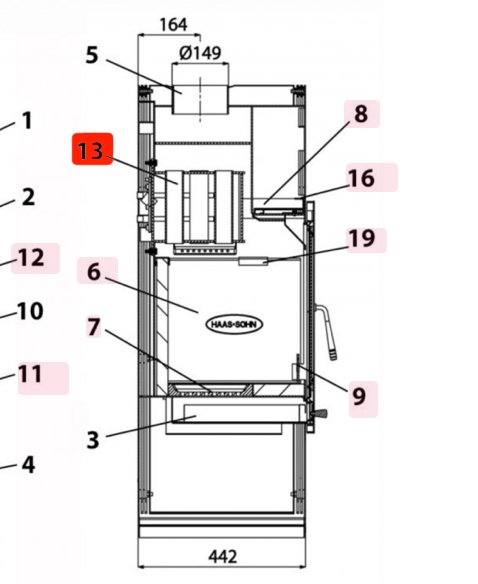 Haas-Sohn Vestre 368.19 scambiatore di calore