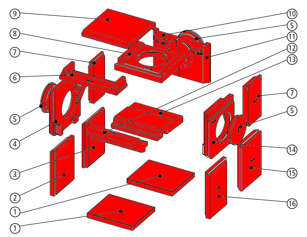 Leda Brillant H4 kit di conversione rivestimento focolare