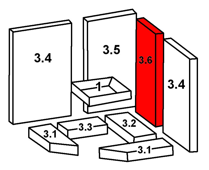 Oranier Skandik 6 Seitenstein rechts hinten A Brennraumstein