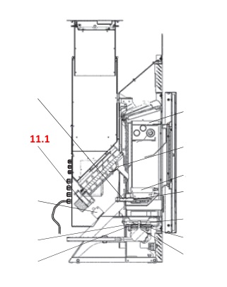 Wodtke PE Nova Einbaugerät water+ Schneckenmotor Motor mit Getriebe für die Förderschnecke