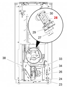 Haas+Sohn Pelletto II 434.08 Förderschnecke