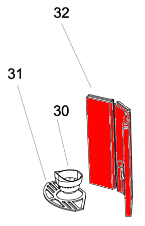 Oranier Carus Feuerraumauskleidung Brennraumauskleidung