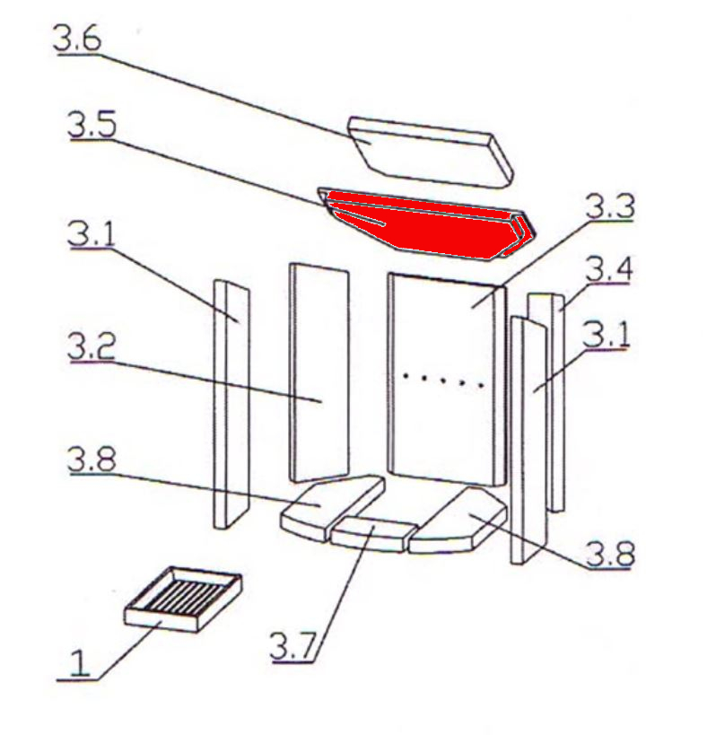 Oranier Polar 6 Déflecteur en bas A