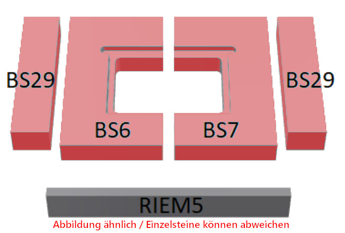 Schmid Lina 55/80 pietra per fondo set