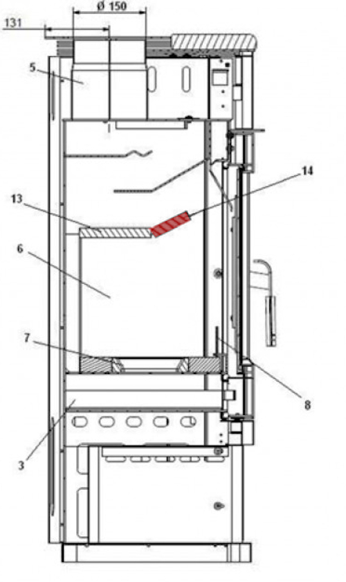 Haas+Sohn Montegrotto 305.15 Zugumlenkung vorne Umlenkung