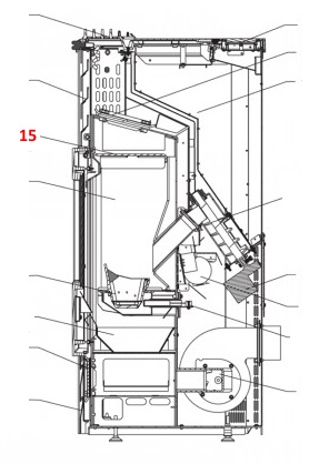 Haas-Sohn Eco-Pellet 302.08 deflettore di tiraggio