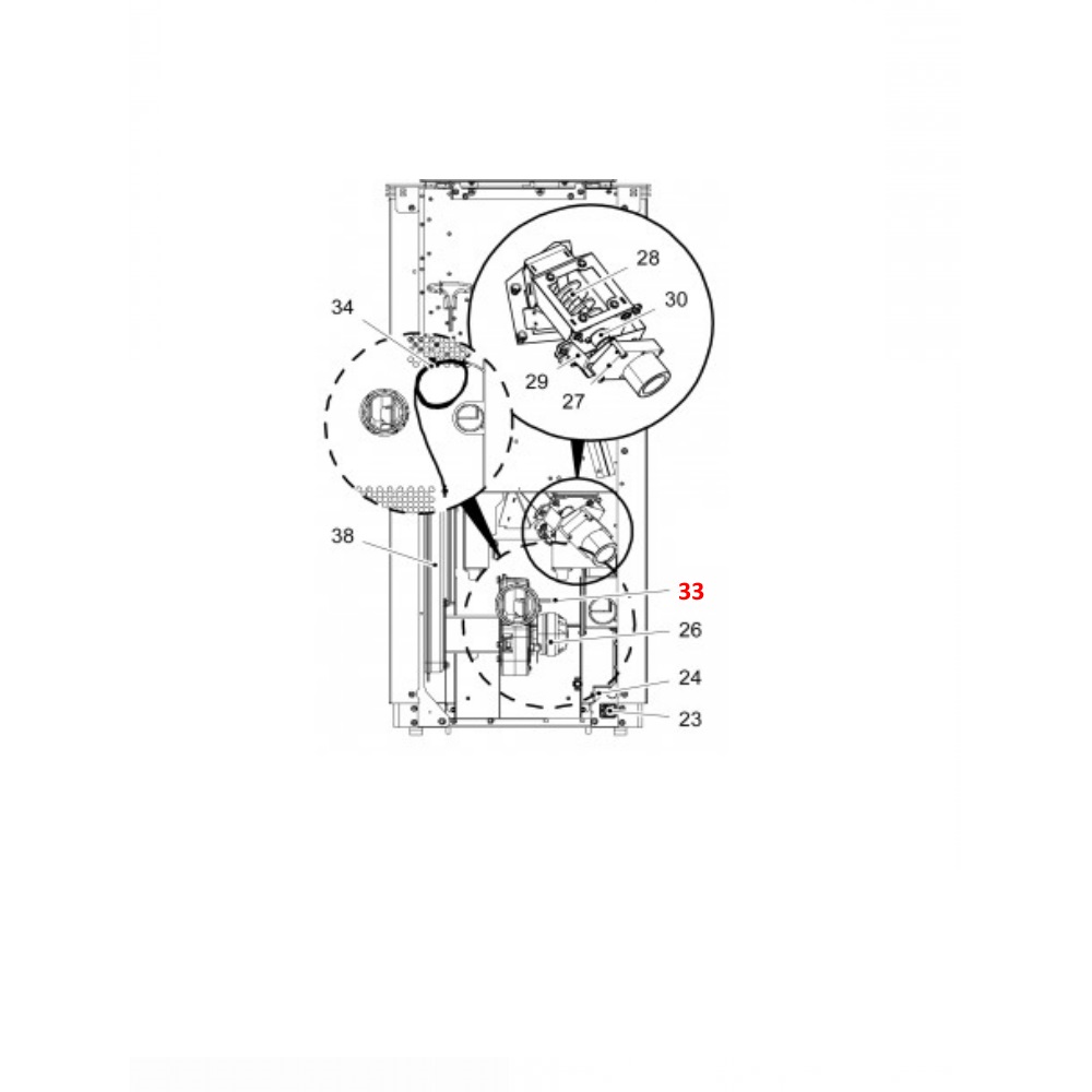 Haas+Sohn Pelletto 417.08 Thermofühler Fühler